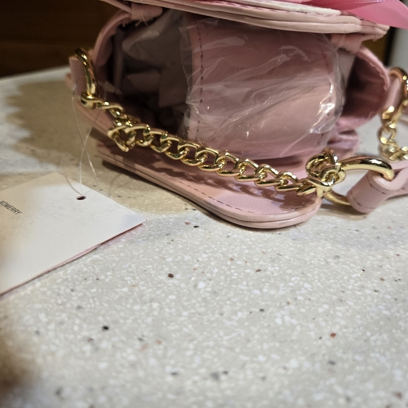 Womens Betsey Johnson Kitsch Christmas Tree Crossbody Pink Green Cute Trending - Picture 6 of 10